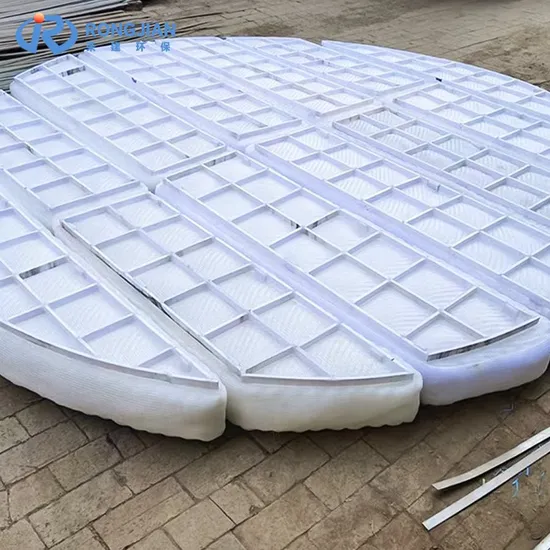 PP Mist Eliminator Plastic Wire Mesh Pad Demister High Quality